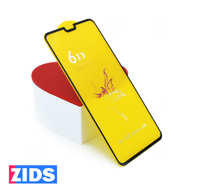 Защитное 3D стекло для Huawei Mate 30 черное