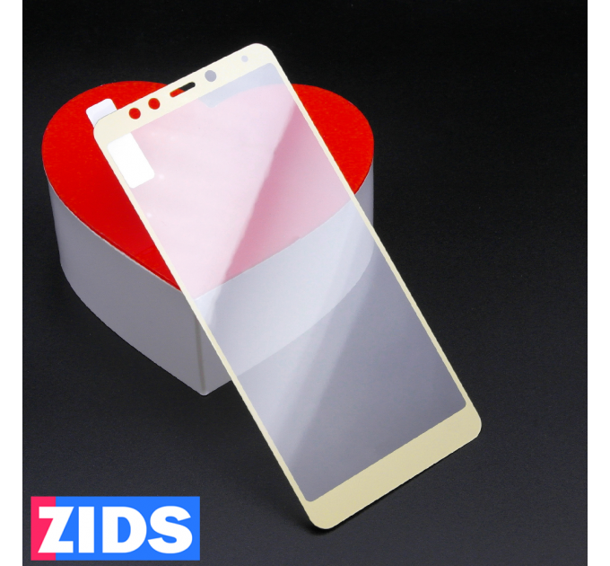 Защитное 3D стекло для Xiaomi Redmi Note 5/5 Pro золотое