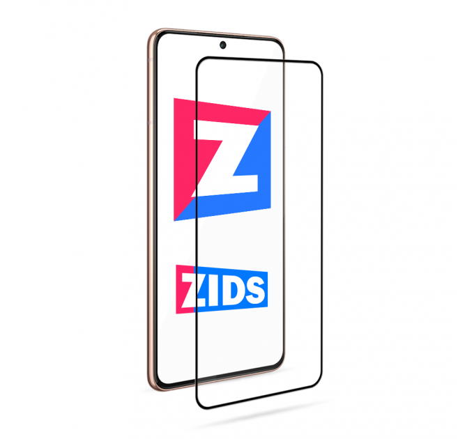 Защитное 3D стекло для Samsung Galaxy S21 FE черное