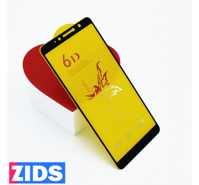 Защитное 3D стекло для Xiaomi Redmi S2 черное
