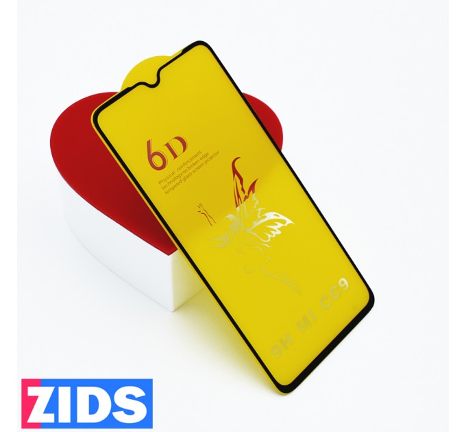 Защитное 3D стекло для Xiaomi Mi CC9/Mi A3 Lite/Mi 9 Lite черное