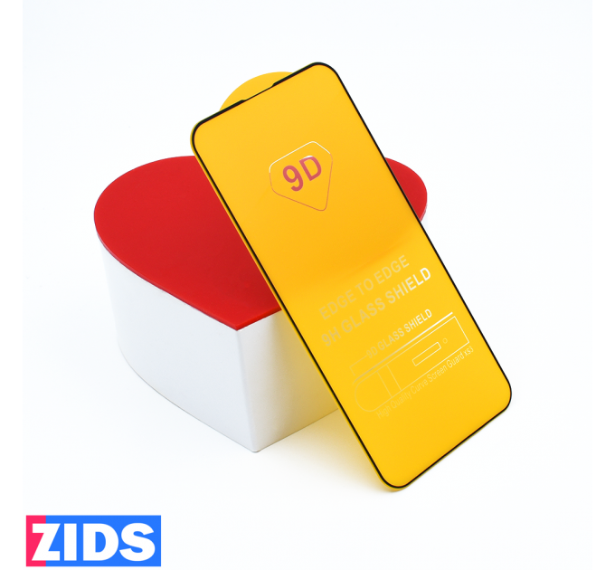 Защитное 3D стекло PREMIUM для iPhone 13 mini черное