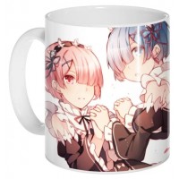 Кружка Re: Zero Rem and Ram