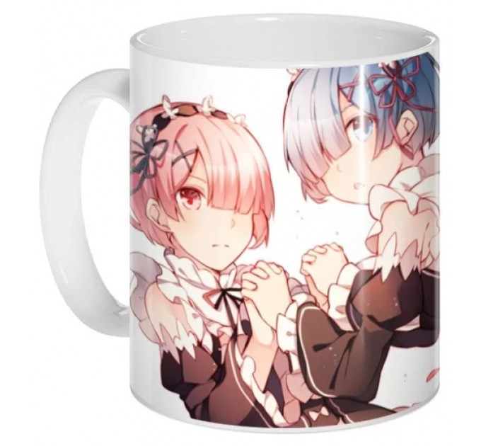 Кружка Re: Zero Rem and Ram 