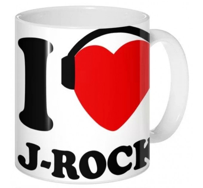 Кружка I Love J-Rock 