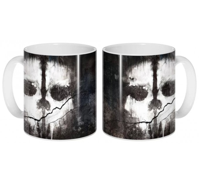 Кружка COD Ghosts Skull 