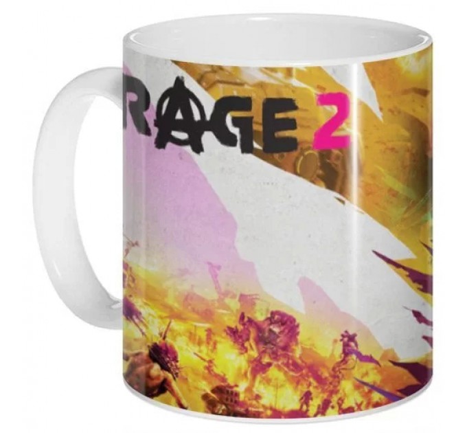 Кружка с артом из игры Rage 2 