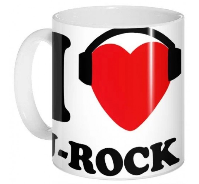 Кружка I Love J-Rock 