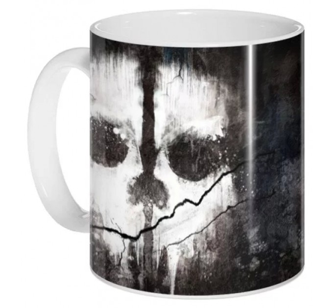 Кружка COD Ghosts Skull 