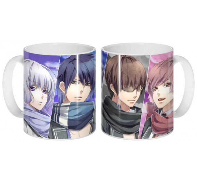 Кружка Norn9 Nanami Shiranui, Akito Shukuri, Ron Muroboshi, Heishi Otomaru 