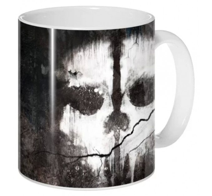 Кружка COD Ghosts Skull 