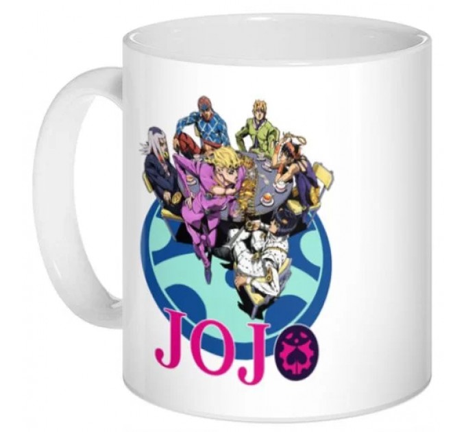 Кружка JoJo`s Bizarre Adventure: Golden Wind 