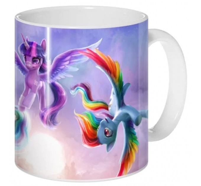 Кружка My Little Pony - Rainbow Dash, Twilight Sparkle, Celestia 