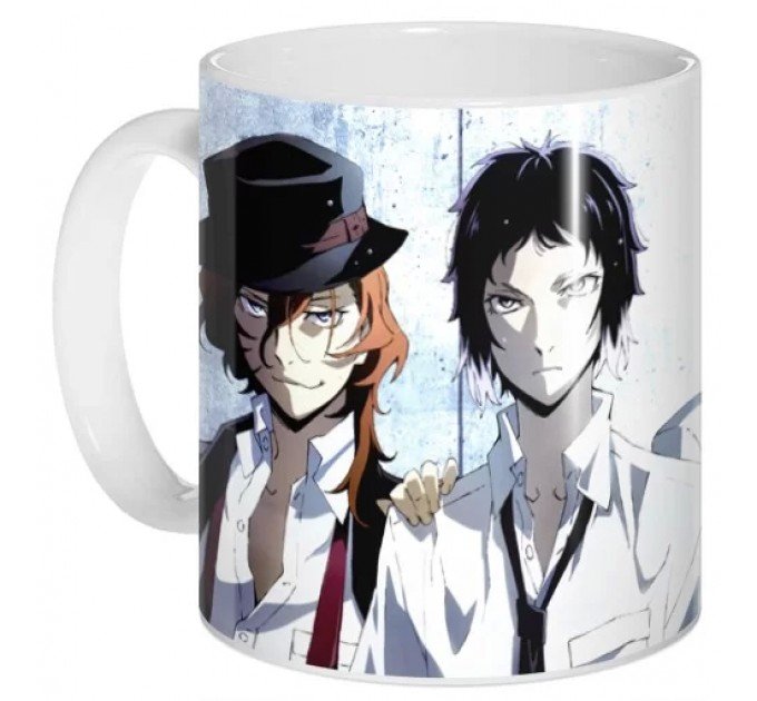 Кружка Bungou Stray Dogs Ryuunosuke, Chuuya, Osamu, Ranpo 