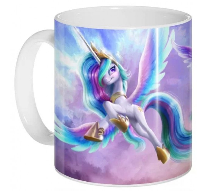 Кружка My Little Pony - Rainbow Dash, Twilight Sparkle, Celestia 