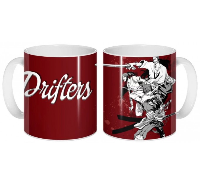 Кружка Drifters Nasu, Nobunaga, Toyohisa 