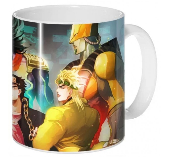 Кружка JoJo no Kimyou na Bouken Stardust Crusaders - Dio Brando и Kuujou Joutarou 