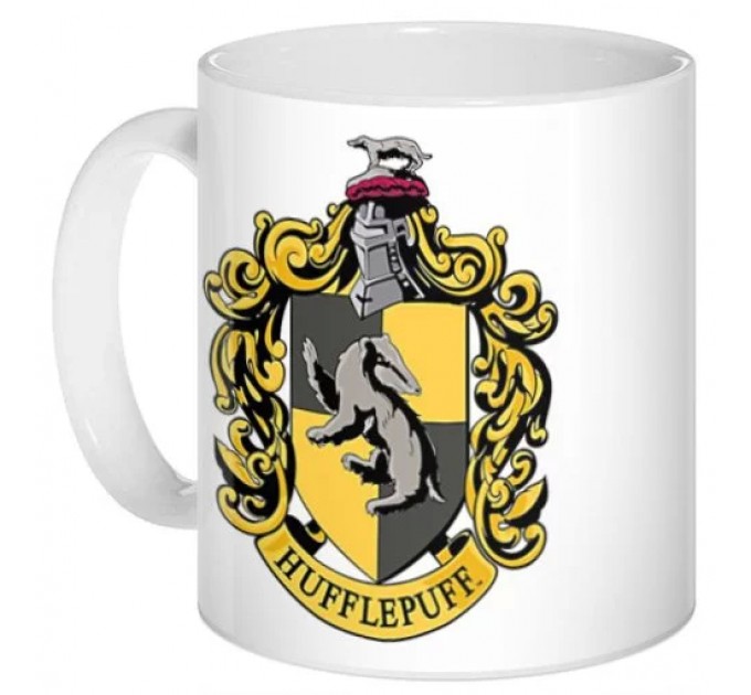 Кружка Harry Potter Hufflepuff crest 