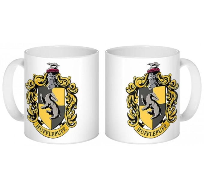 Кружка Harry Potter Hufflepuff crest 