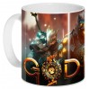 Кружка с логотипом игры Godfall 