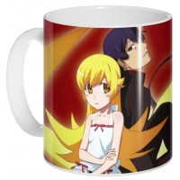 Кружка Bakemonogatari - Koyomi Araragi and Oshino Shinobu