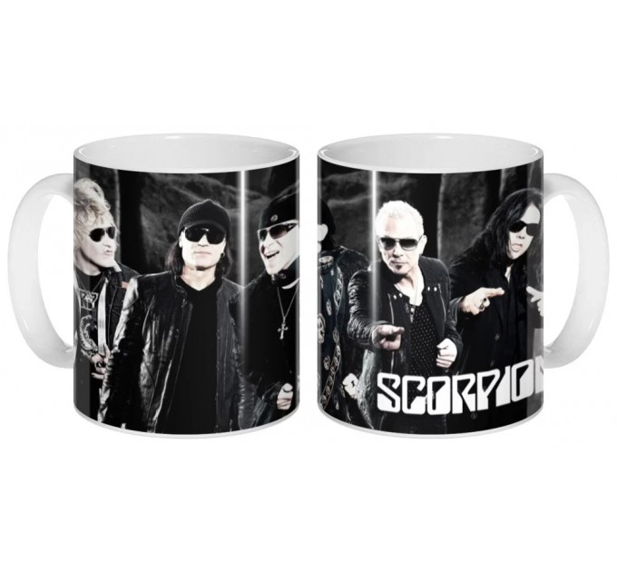 Кружка German rock band Scorpions 