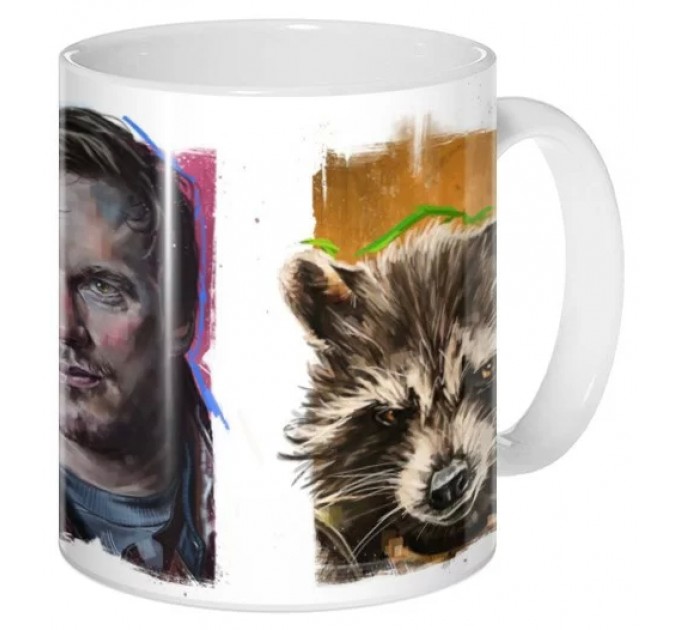 Кружка Guardians of the Galaxy Star-Lord, Groot, Rocket 