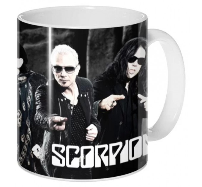 Кружка German rock band Scorpions 