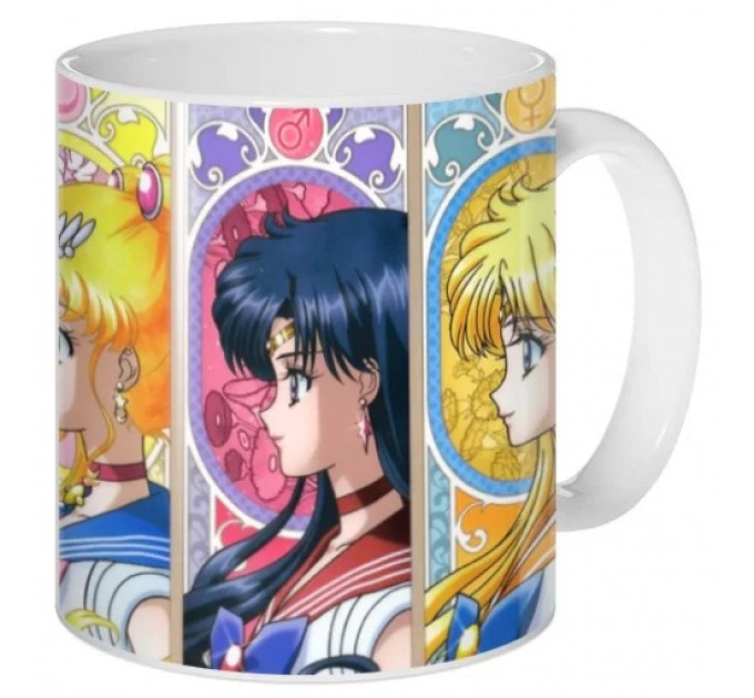 Кружка Bishoujo Senshi Sailor Moon - Moon, Mercury, Mars, Jupiter, Venus 