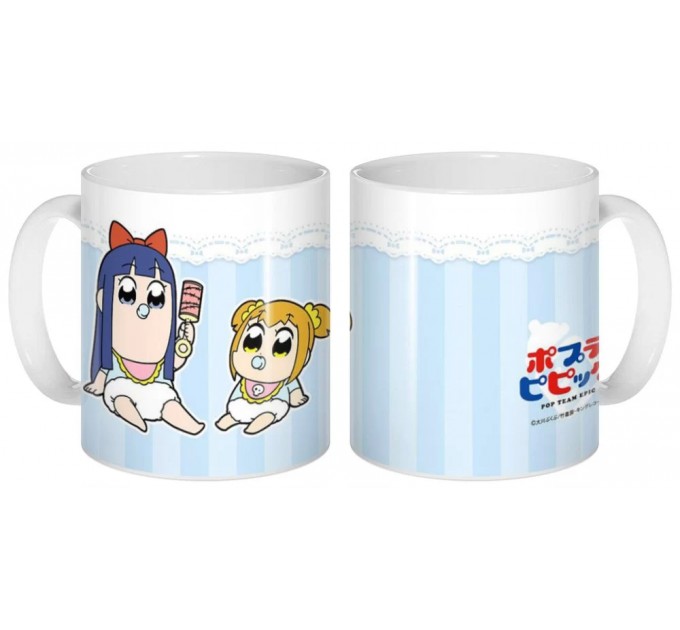 Кружка Pop Team Epic - Pipimi и Popuko 