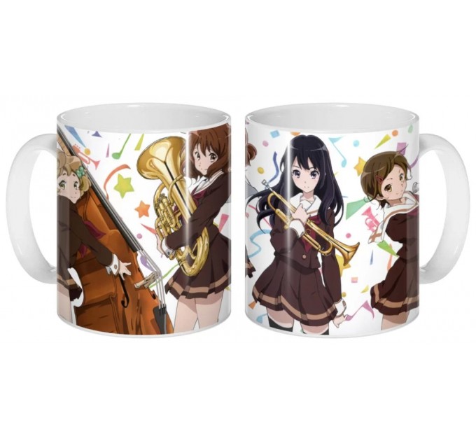 Кружка Hibike! Euphonium Hazuki, Sapphire, Rena, Kumiko 