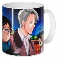 Кружка Yuri!!! on Ice Victor and Yuuri in Moscow