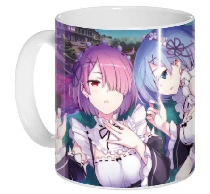 Кружка Re: Zero - Рам и Рэм 