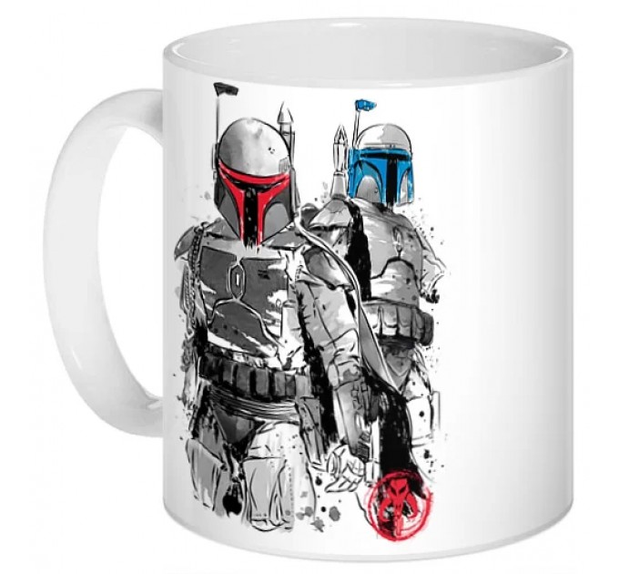 Кружка Sumi-e The Mandalorian - Father and Son 