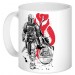 Кружка Sumi-e The Mandalorian - Lone Hunter and Cub 