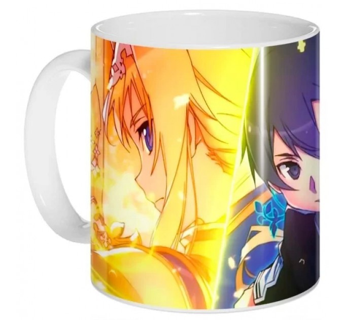 Кружка Sword Art Online: Alicization - Алиса, Юджио и Кирито 