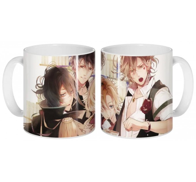 Кружка Diabolik Lovers Ruki, Kou, Yuuma, Azusa 