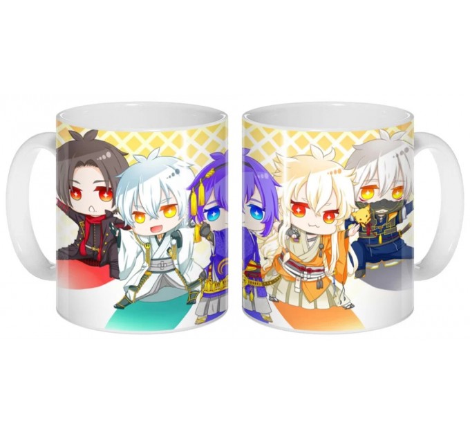 Кружка Touken Ranbu chibi 