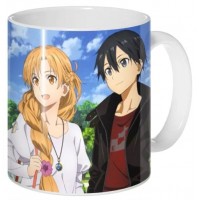 Кружка Sword Art Online - Kazuto Kirigaya, Asuna Yuuki