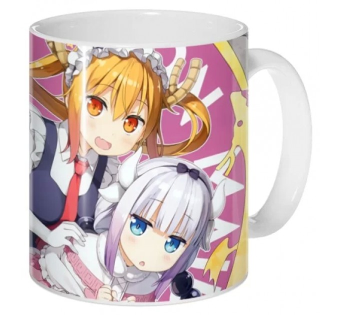 Кружка Kobayashi-san Chi no Maid Dragon Kanna and Tooru 