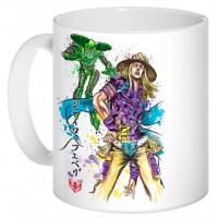 Кружка JoJo - Ball Breaker Watercolor