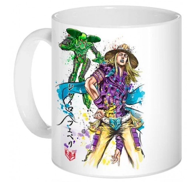 Кружка JoJo - Ball Breaker Watercolor 