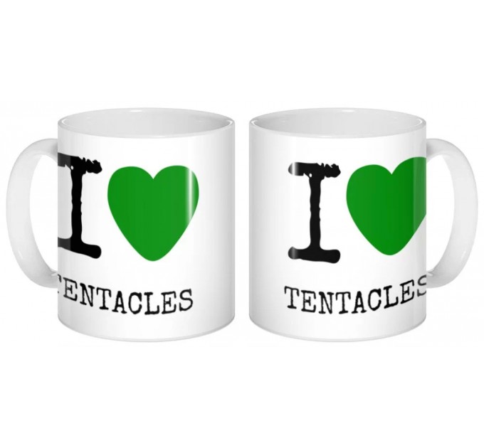 Кружка I <3 Tentacles 