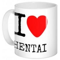 Кружка I <3 Hentai