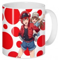 Кружка Hataraku Saibou - Platelet, Erythrocyte