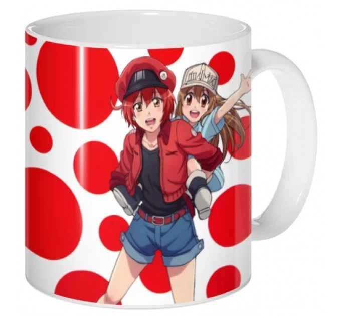 Кружка Hataraku Saibou - Platelet, Erythrocyte 