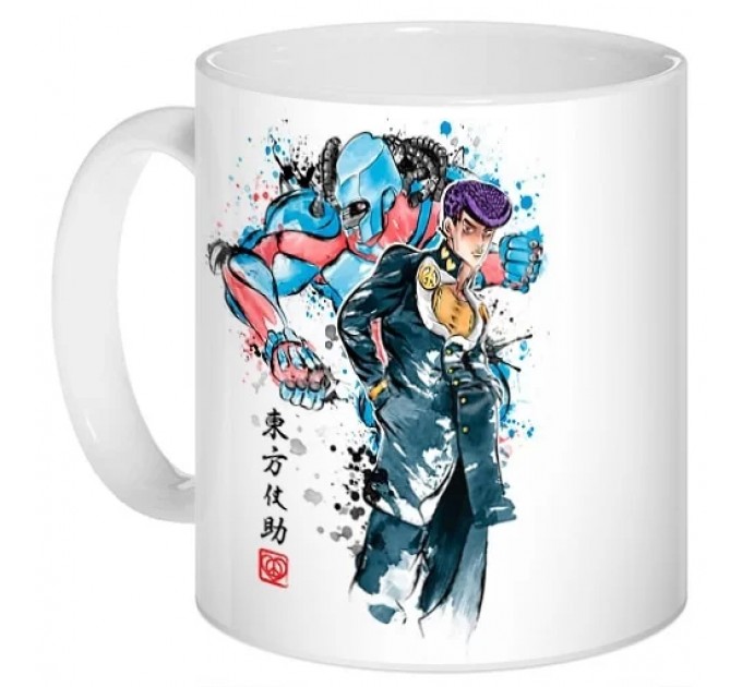 Кружка JoJo - Crazy Diamond Watercolor 