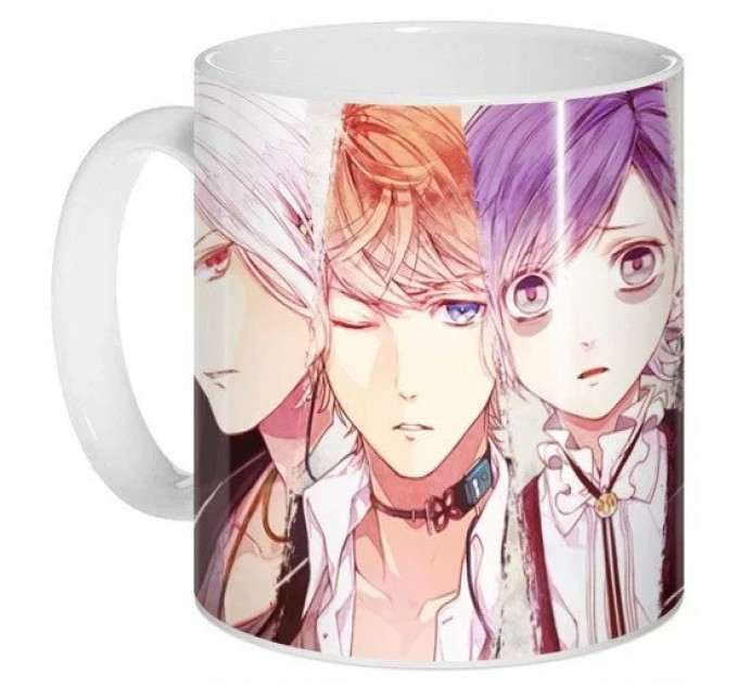 Кружка Diabolik Lovers Ayato, Kanato, Laito, Reiji, Shuu, Subaru 