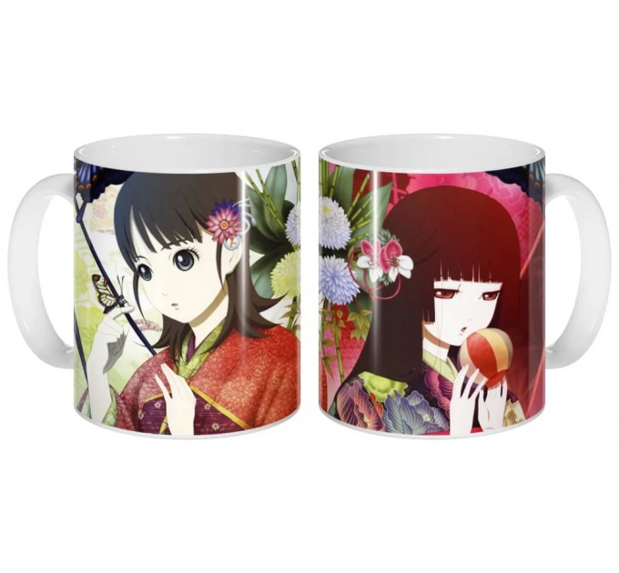 Кружка Jigoku Shoujo Mitsuganae Ai Enma & Yuzuki Mikage 