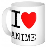 Кружка I <3 Anime